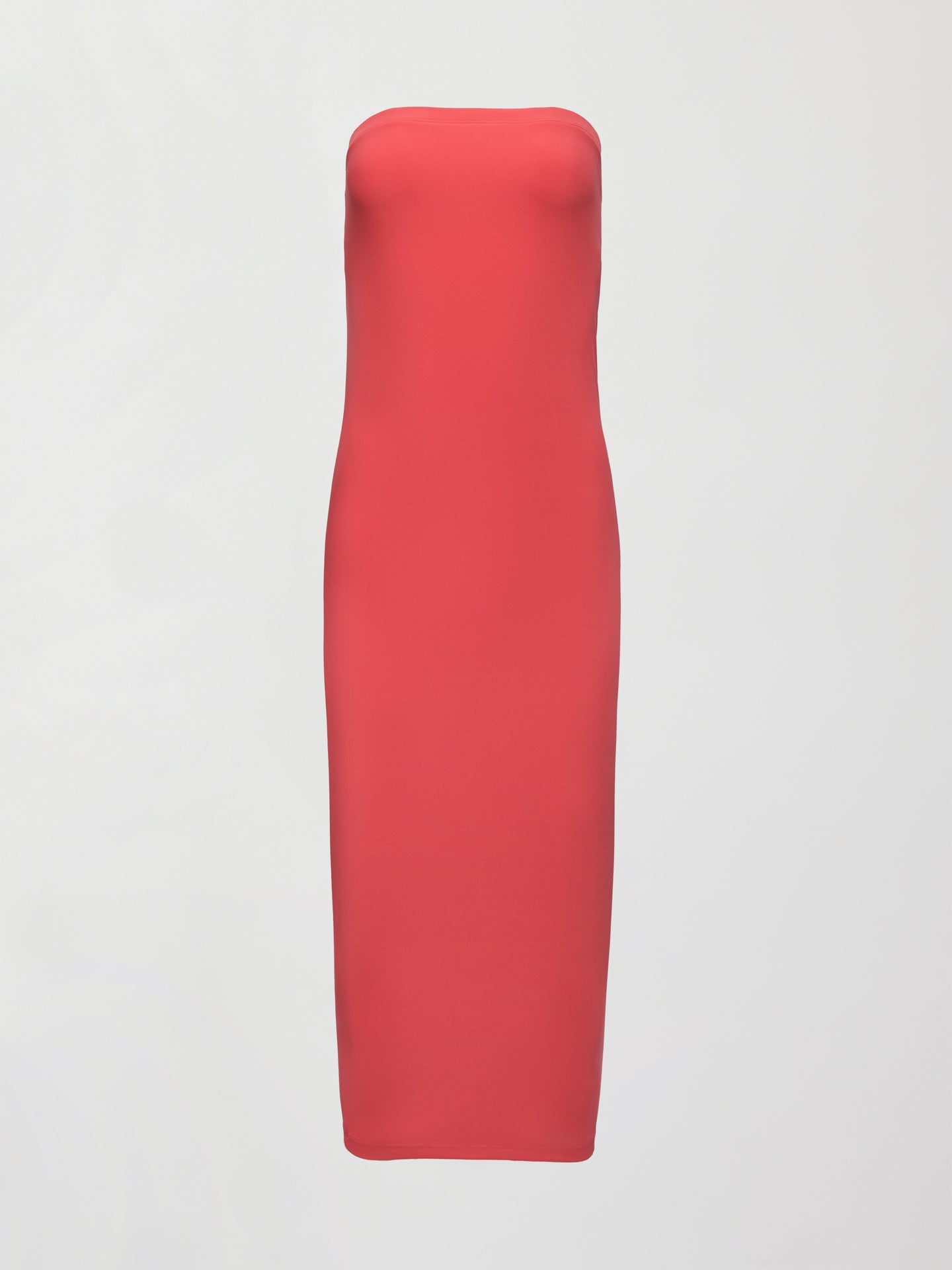 Carbon38 | Strapless Dress in Melt - Tomato