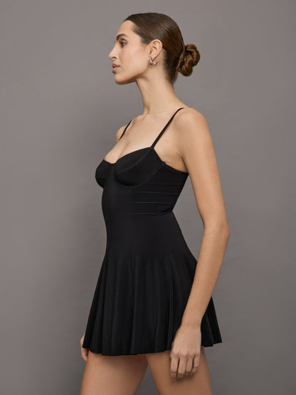 Carbon38 | Underwire Pickleball Dress - Black