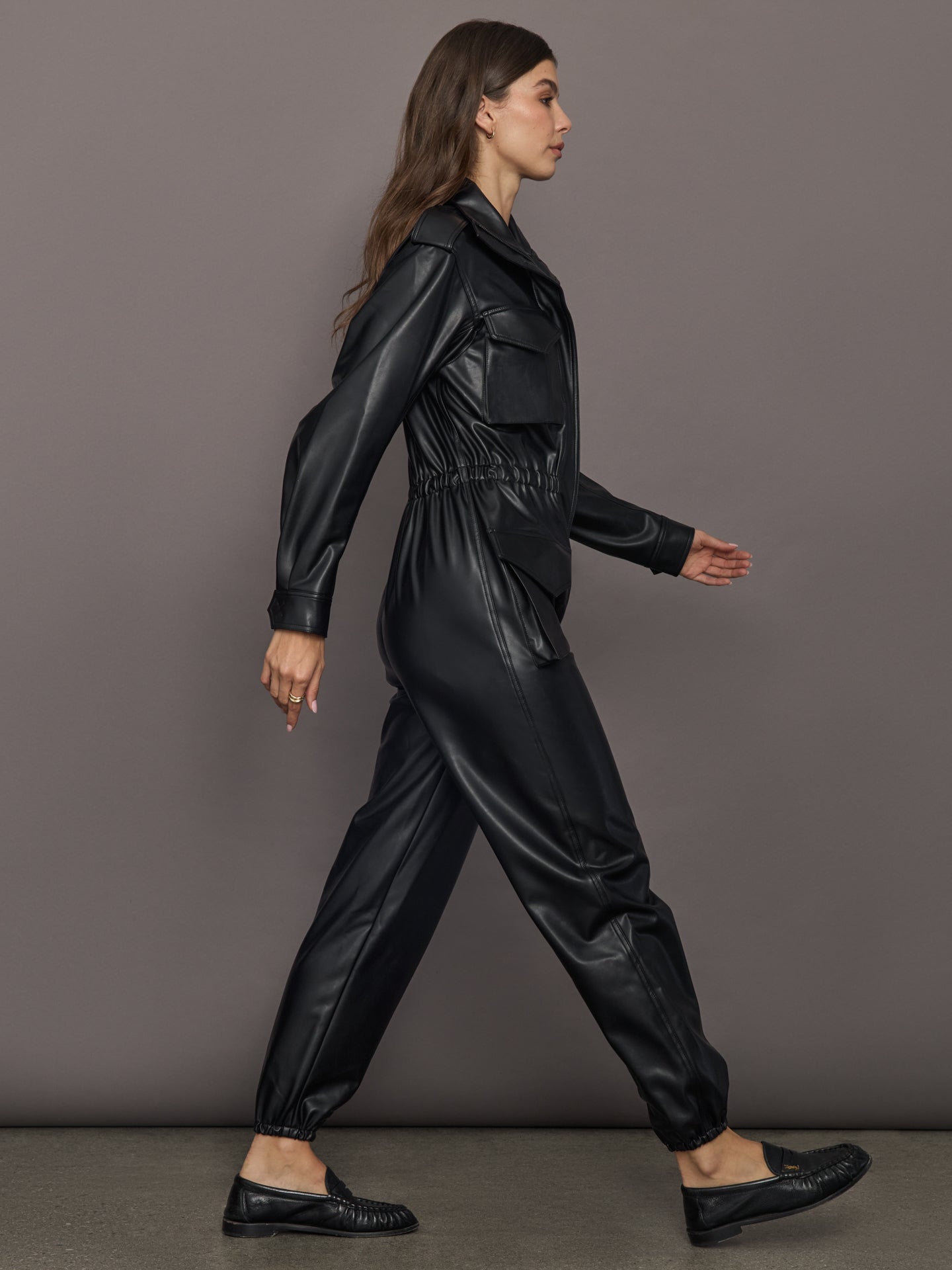 Carbon38 | Turtle Cargo Jumpsuit - Black