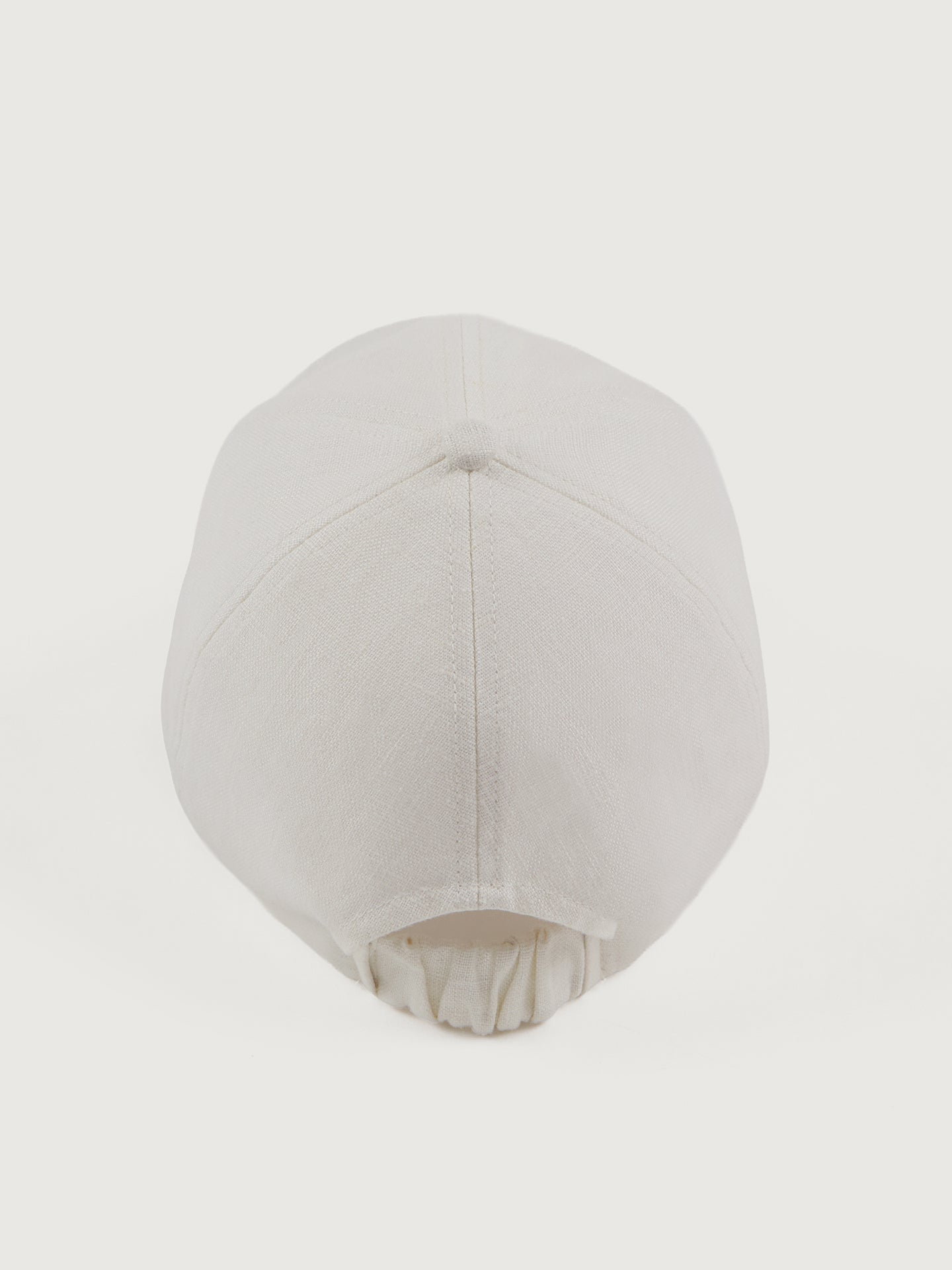 Carbon38 | Lo Linen Baseball Cap - Optic White Linen