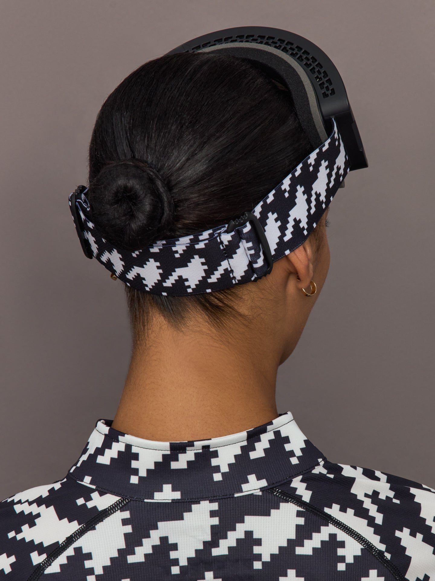 Carbon38 | Goggles - B&W Houndstooth